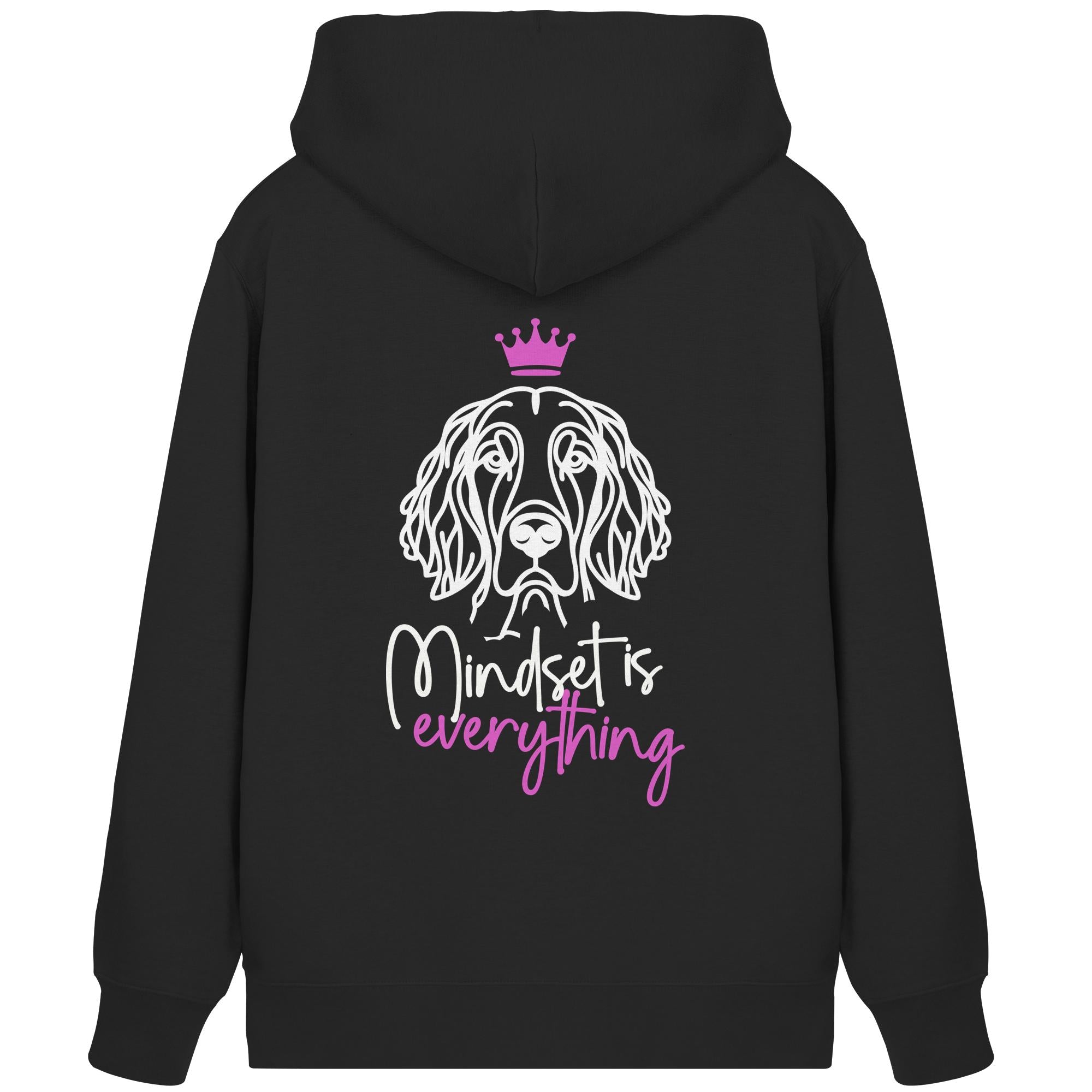 English Setter - Mindset is everything - Organic Zipper