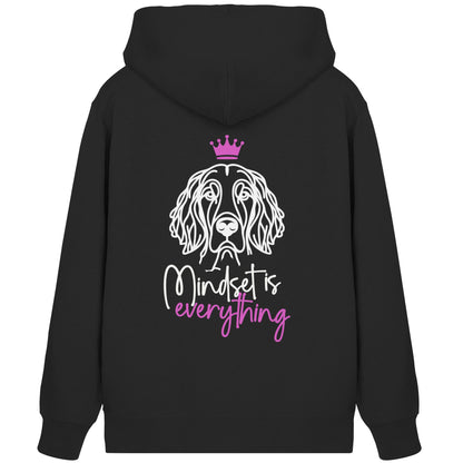 English Setter - Mindset is everything - Organic Zipper