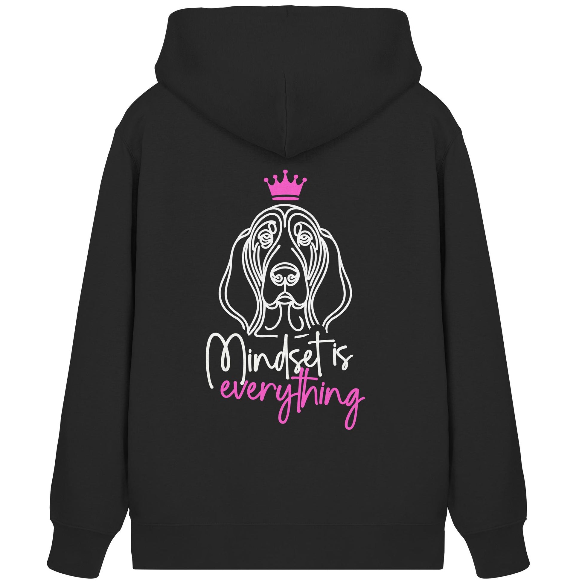 Basset Hound - Mindset is everything - Organic Zipper