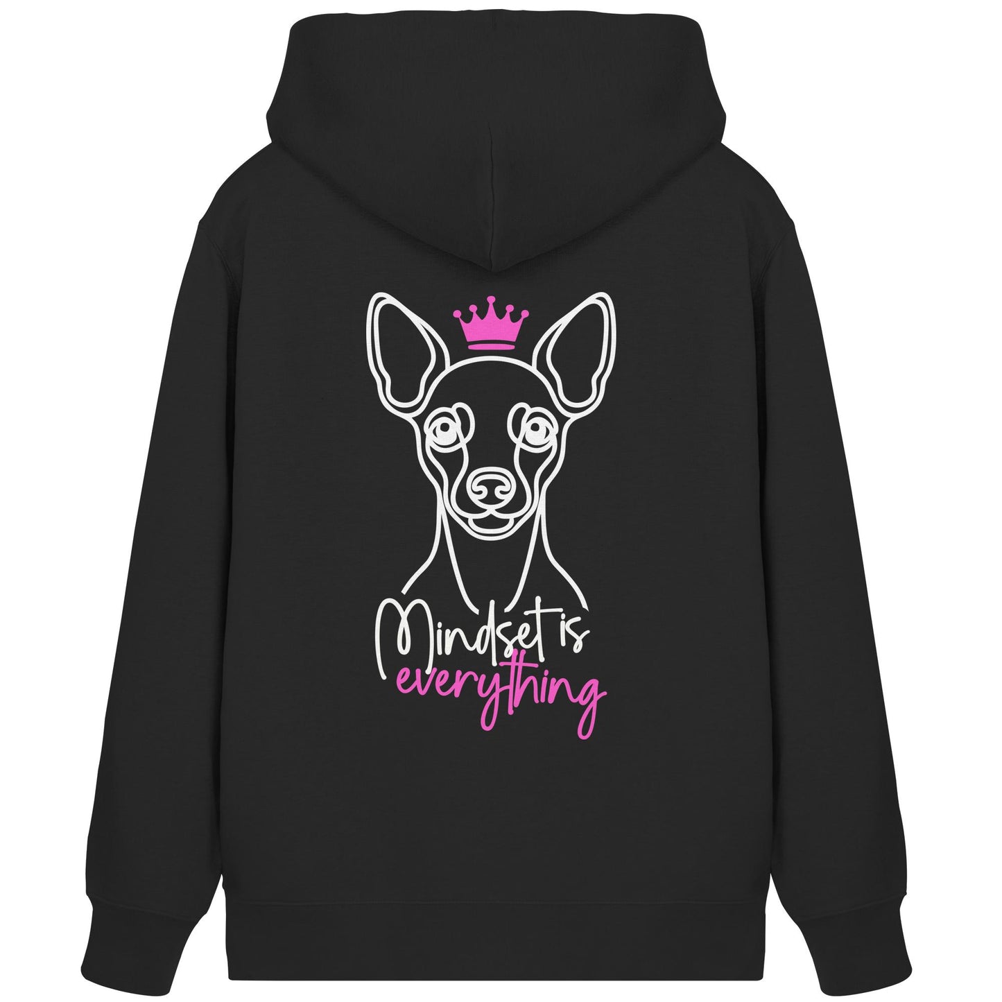 Zwergpinscher - Mindset is everything - Organic Zipper