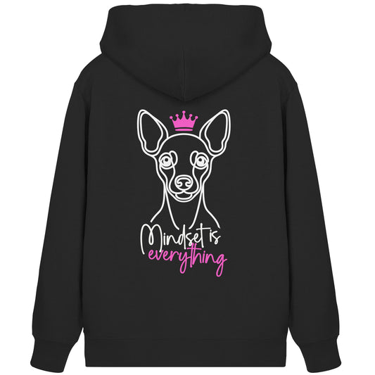 Zwergpinscher - Mindset is everything - Organic Zipper