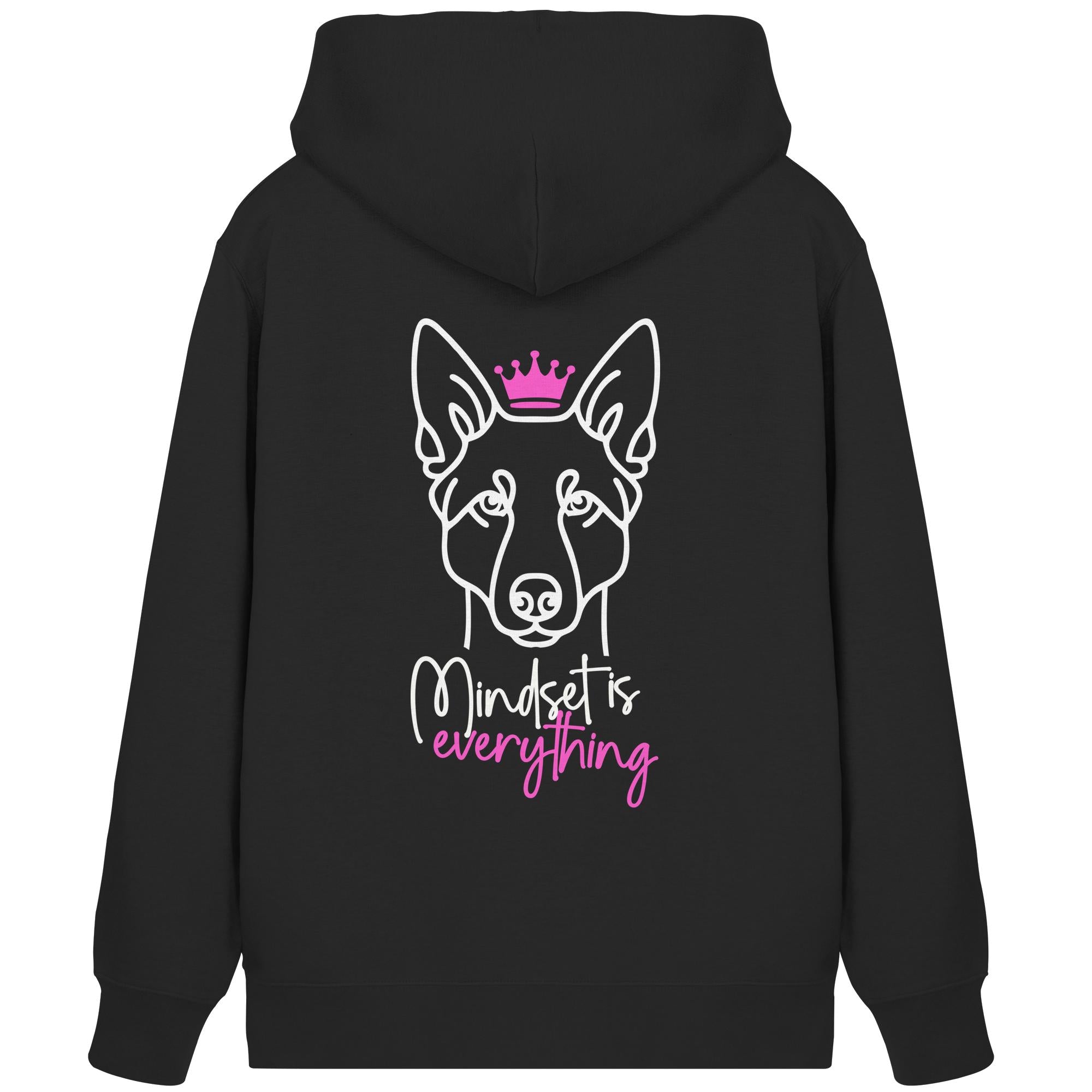 Australian Kelpie - Mindset is everything - Organic Zipper