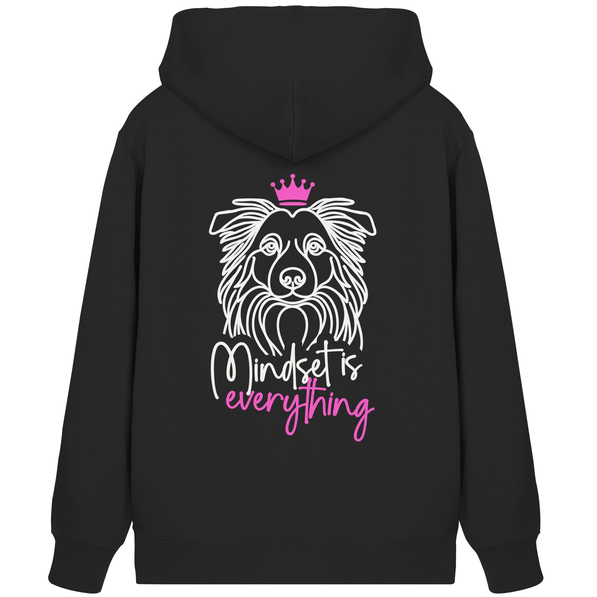 Border Collie - Mindset is everything - Organic Zipper