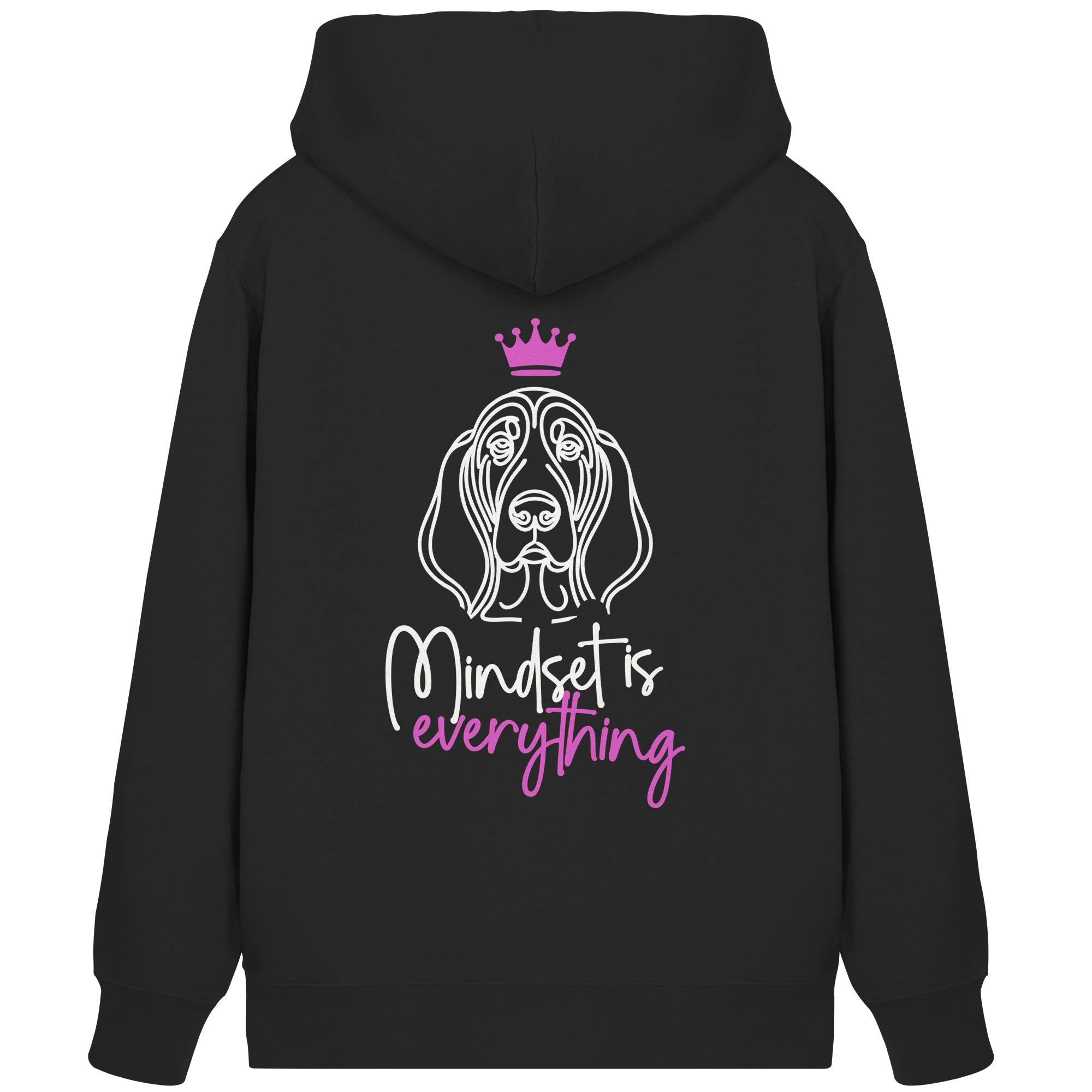Basset Hound - Mindset is everything - Organic Zipper