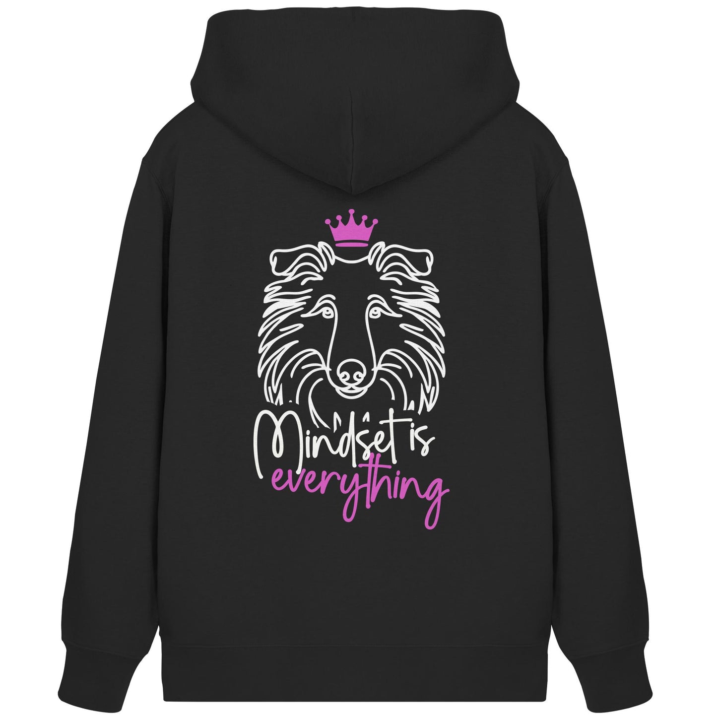 Collie - Mindset is everything - Organic Zipper