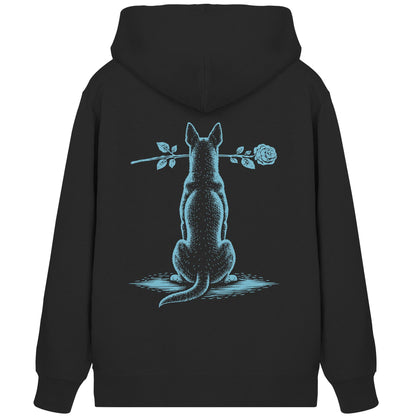 Silent Loyalty - Australian Kelpie - Organic Zipper