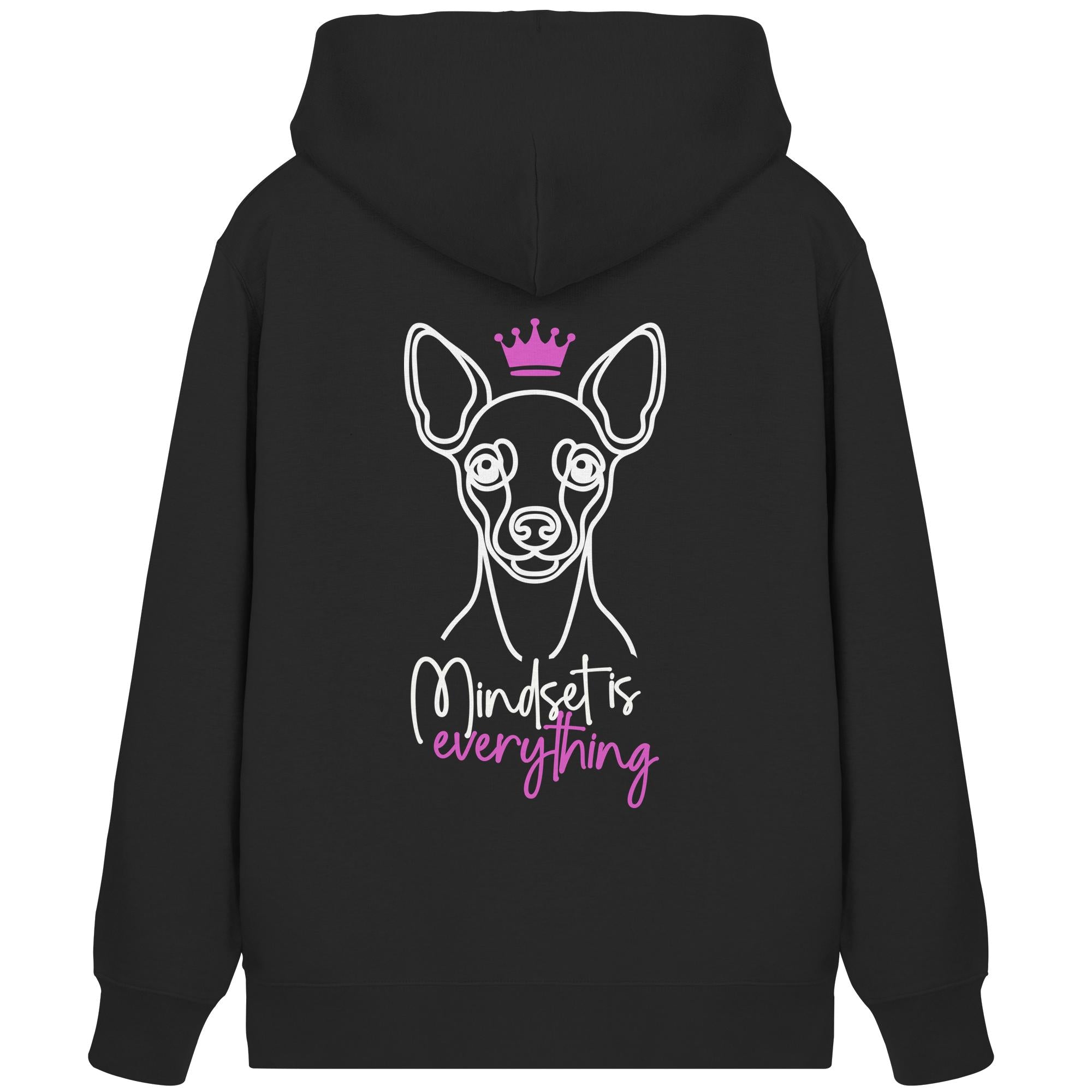 Zwergpinscher - Mindset is everything - Organic Zipper