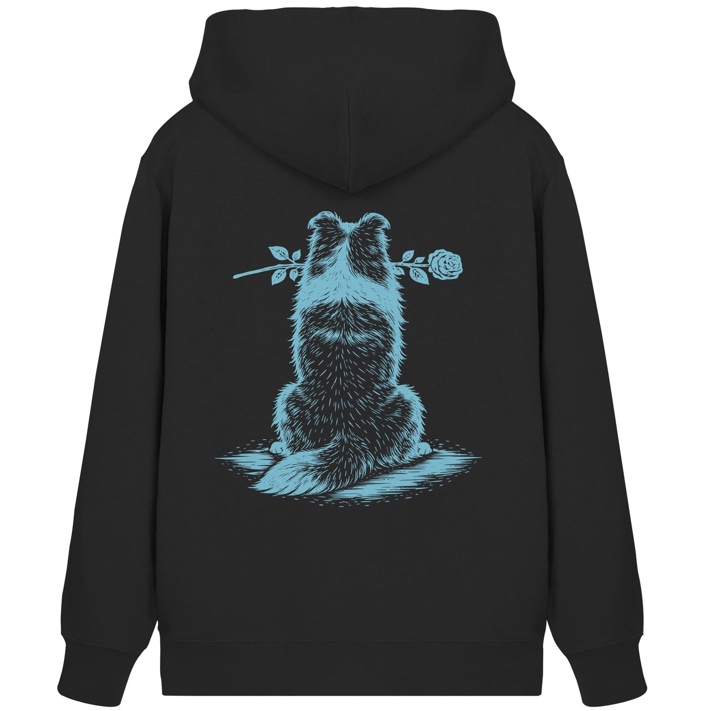 Silent Loyalty - Shetland Sheepdog - Organic Zipper