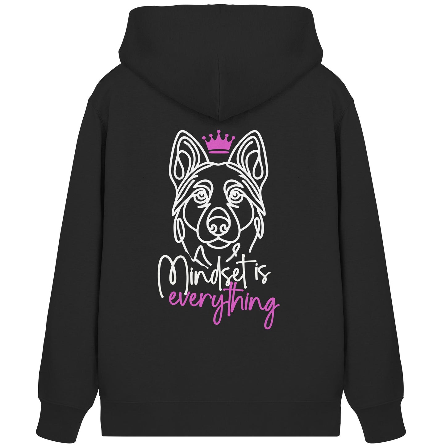 Deutscher Schäferhund - Mindset is everything - Organic Zipper