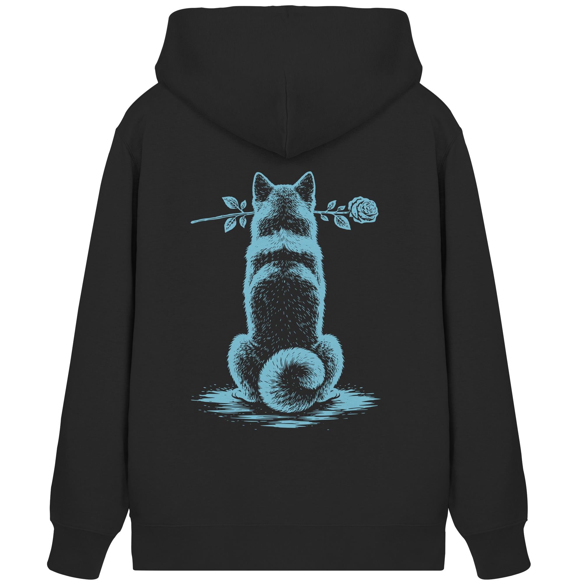 Silent Loyalty - Akita - Organic Zipper