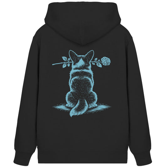 Silent Loyalty - Corgi - Organic Zipper