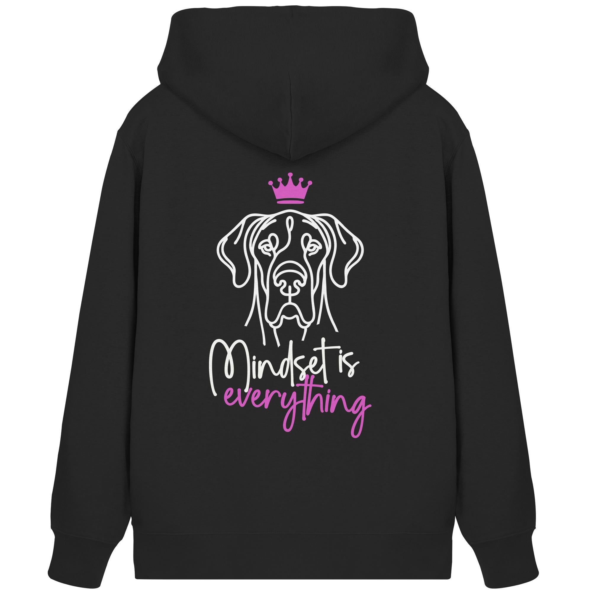Deutsche Dogge - Mindset is everything - Organic Zipper