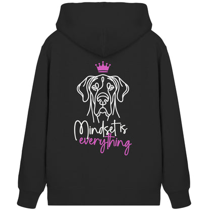 Deutsche Dogge - Mindset is everything - Organic Zipper