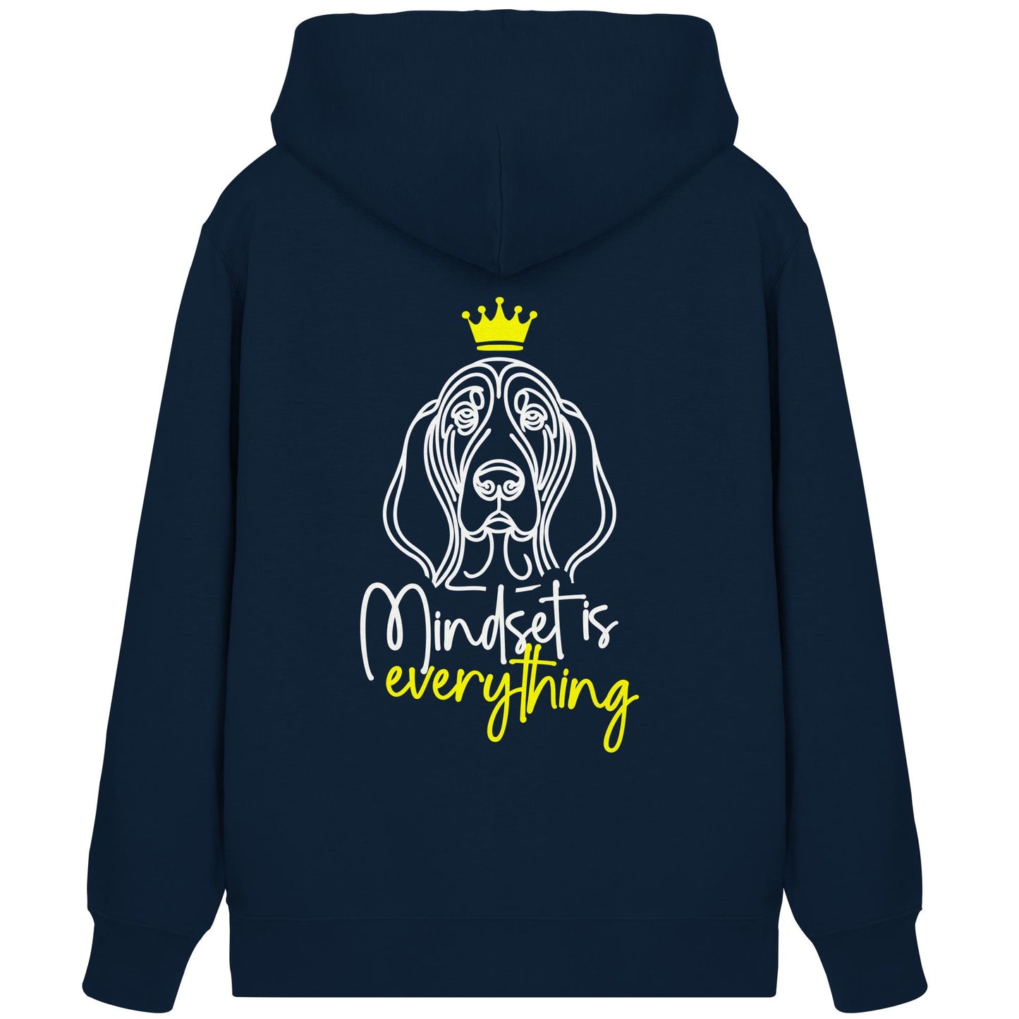 Basset Hound - Mindset is everything - Organic Zipper