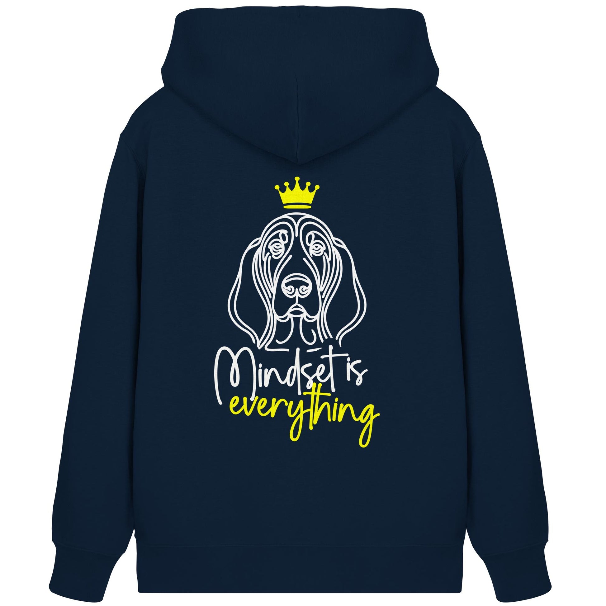 Basset Hound - Mindset is everything - Organic Zipper