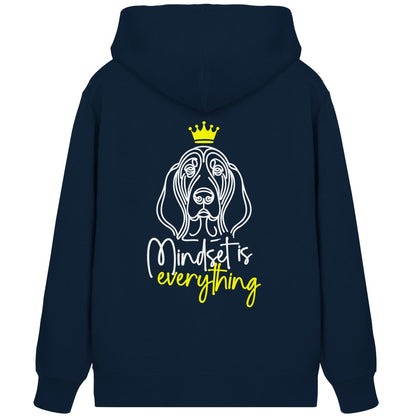 Basset Hound - Mindset is everything - Organic Zipper