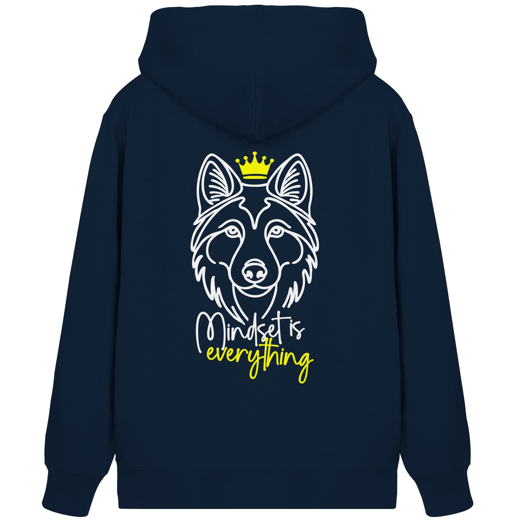 Wolfhund - Mindset is everything - Organic Zipper