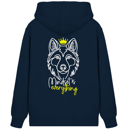 Wolfhund - Mindset is everything - Organic Zipper