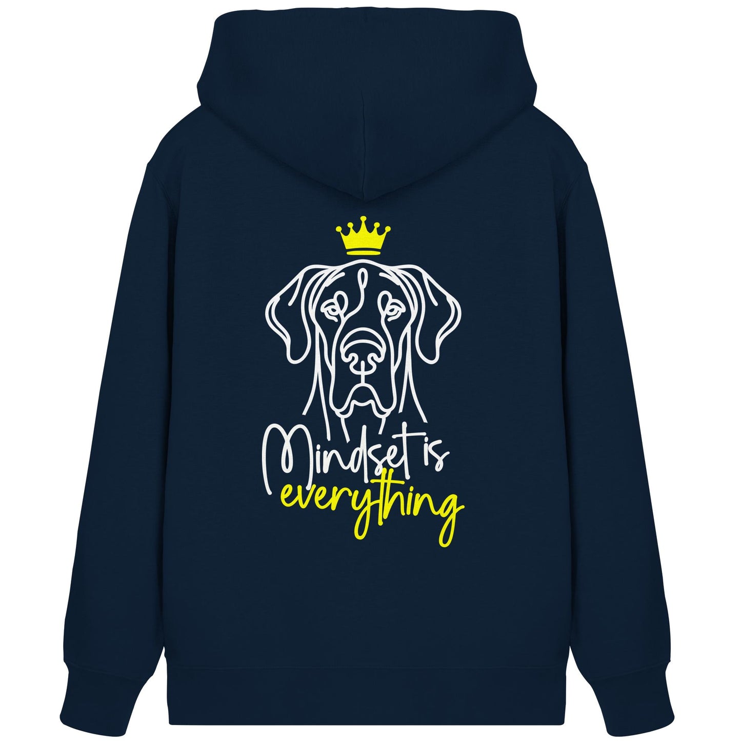 Deutsche Dogge - Mindset is everything - Organic Zipper