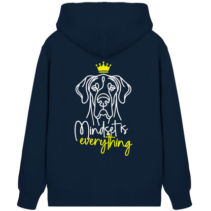Deutsche Dogge - Mindset is everything - Organic Zipper