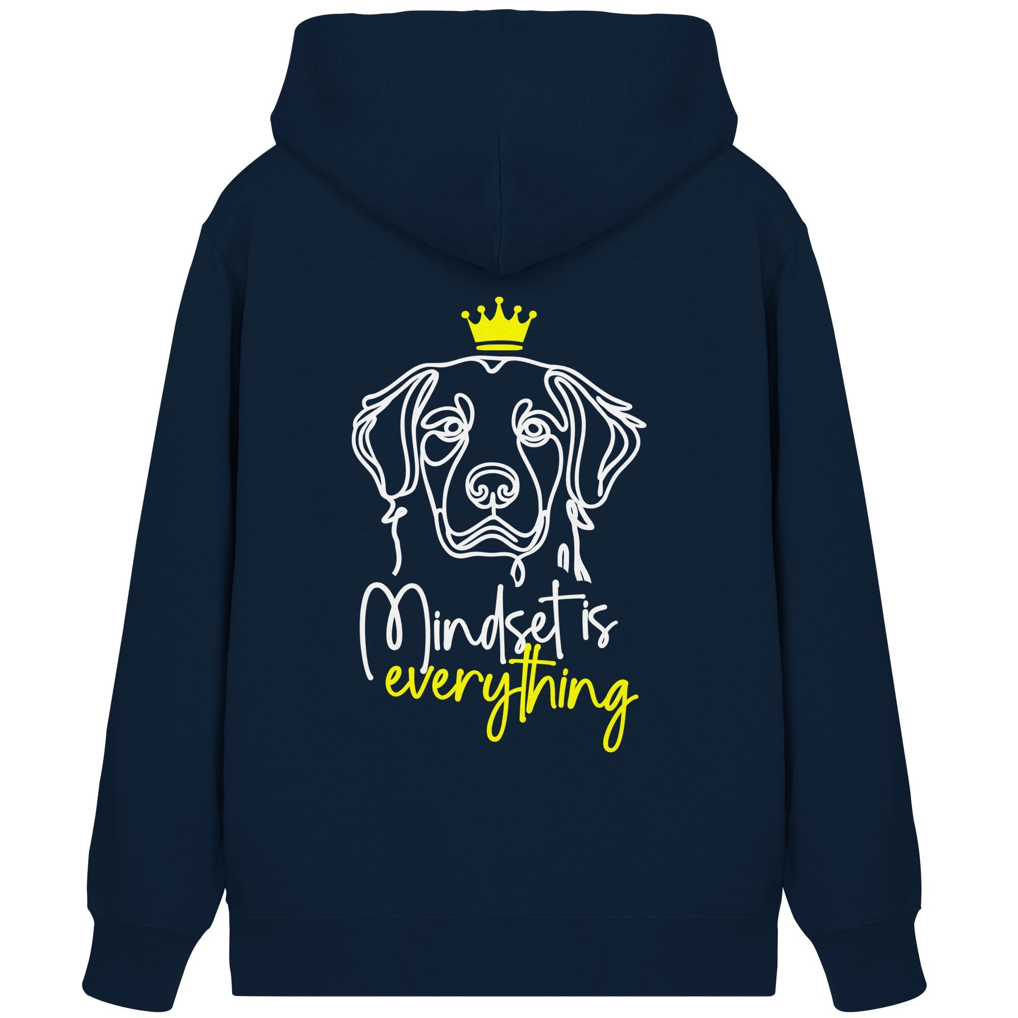 Golden Retriever - Mindset is everything - Organic Zipper