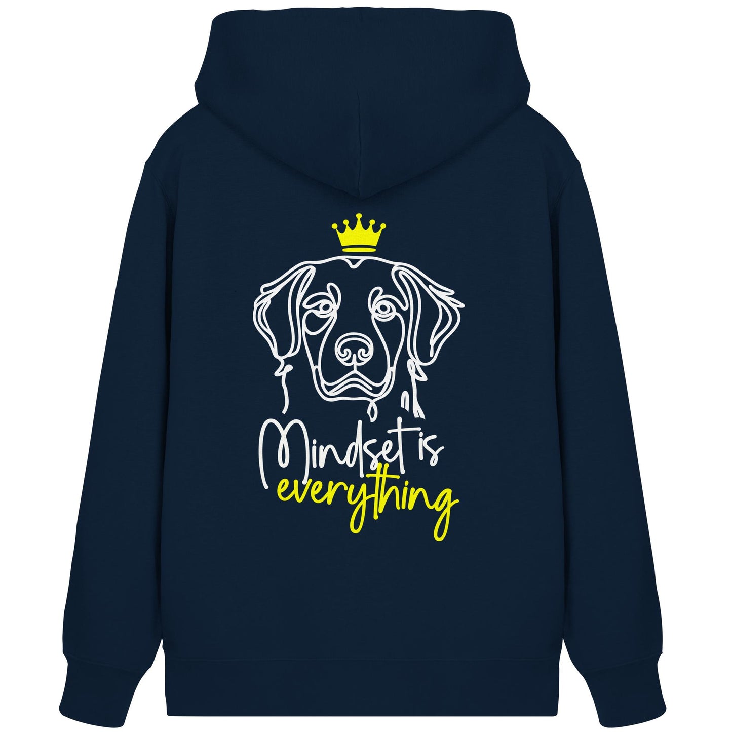 Golden Retriever - Mindset is everything - Organic Zipper