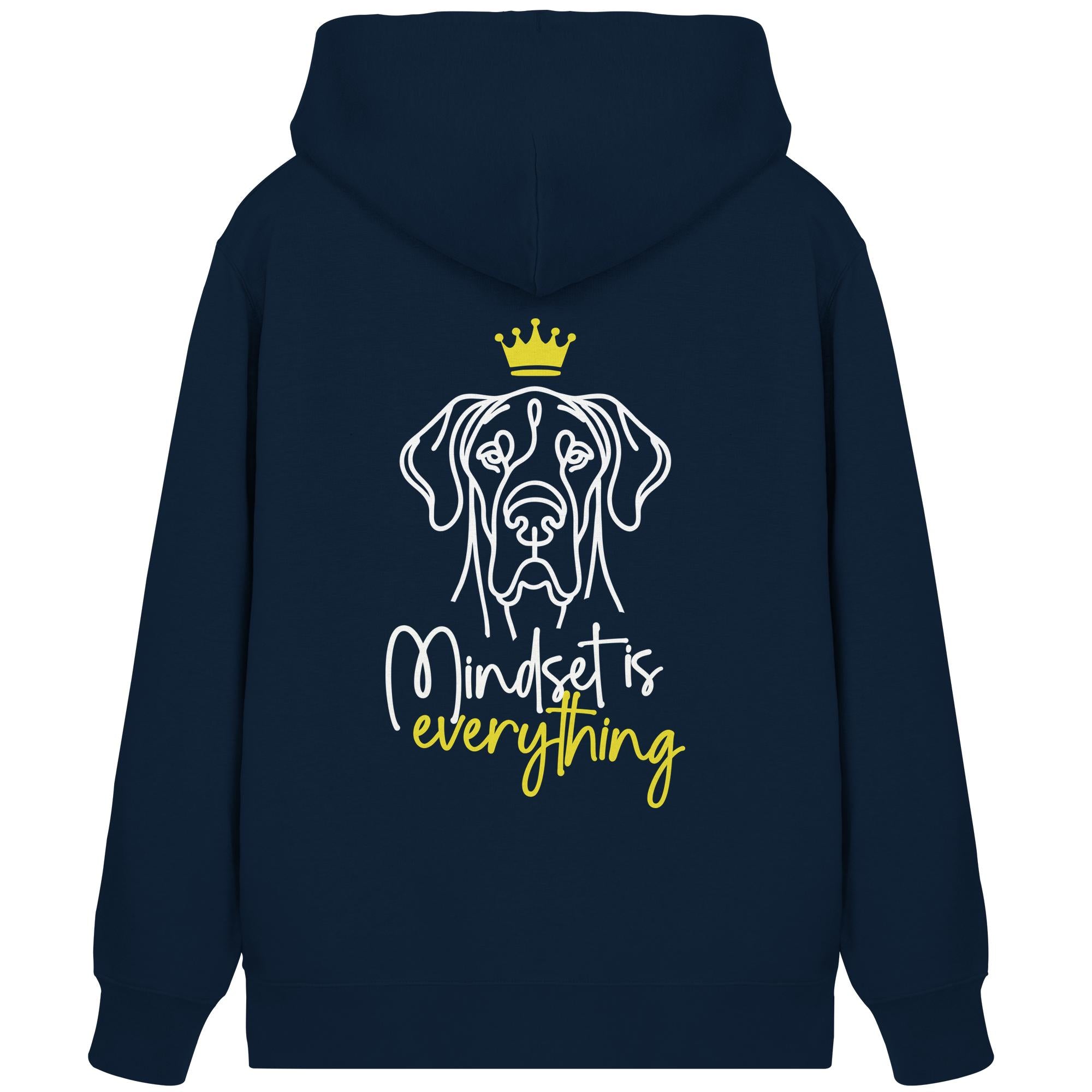 Deutsche Dogge - Mindset is everything - Organic Zipper