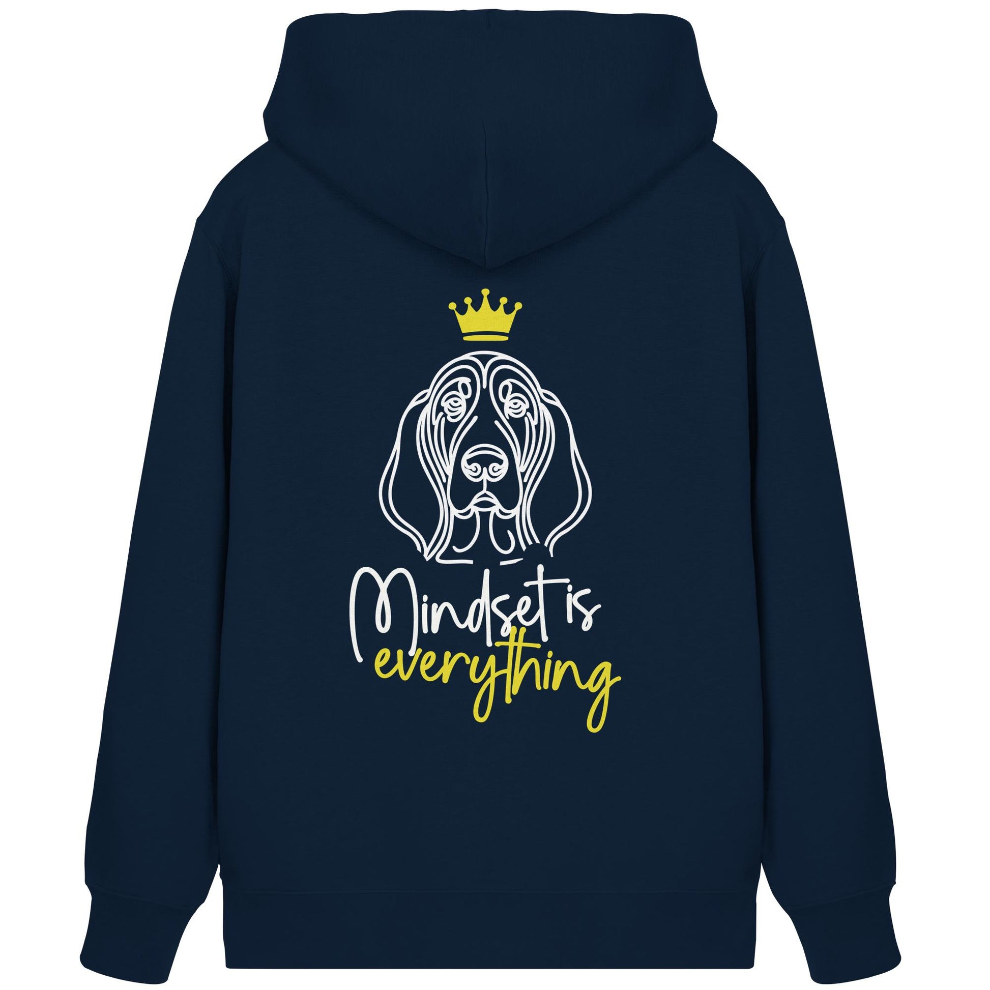 Basset Hound - Mindset is everything - Organic Zipper