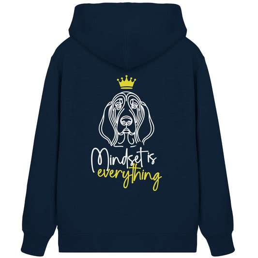 Basset Hound - Mindset is everything - Organic Zipper