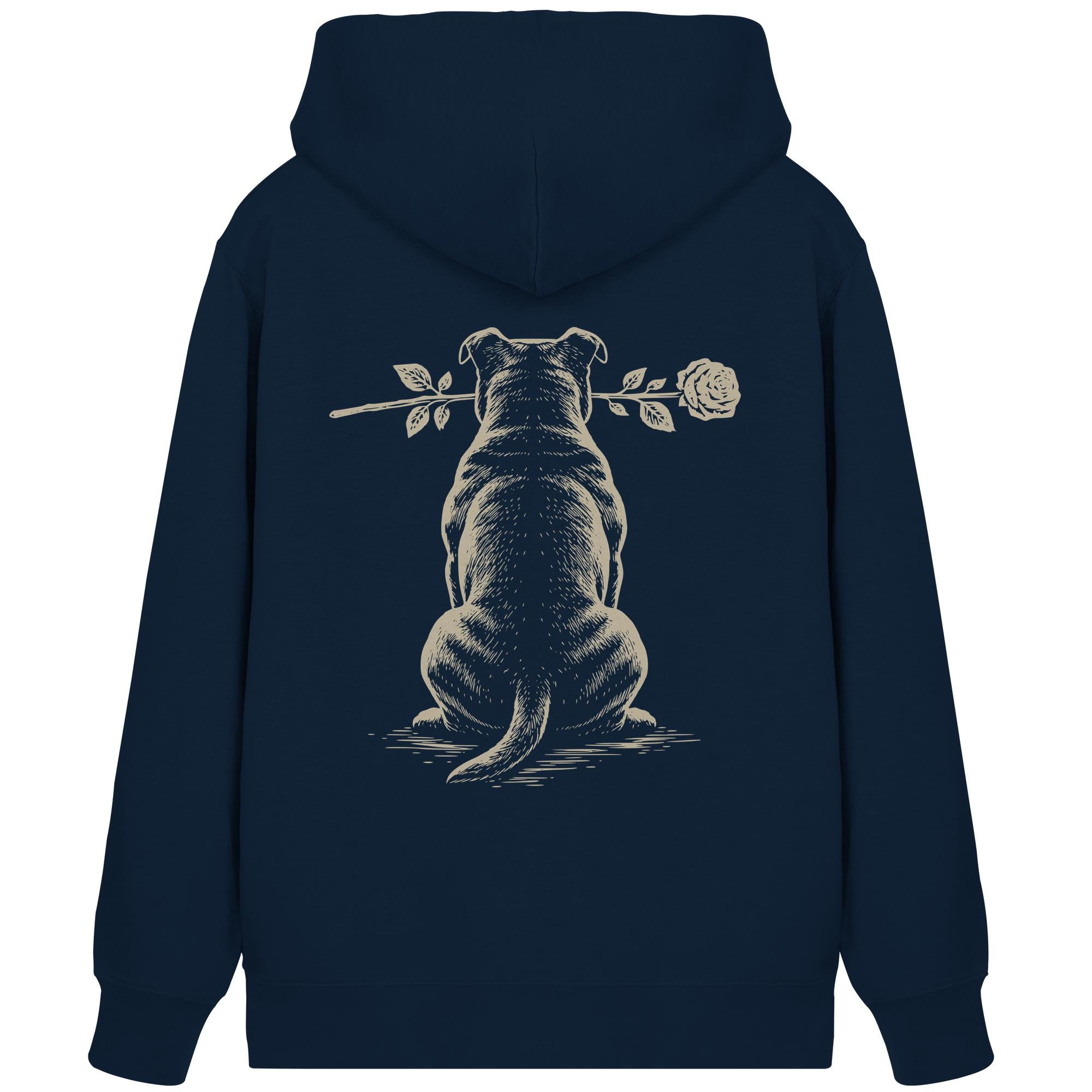 Silent Loyalty - Staffordshire Bullterrier - Organic Zipper