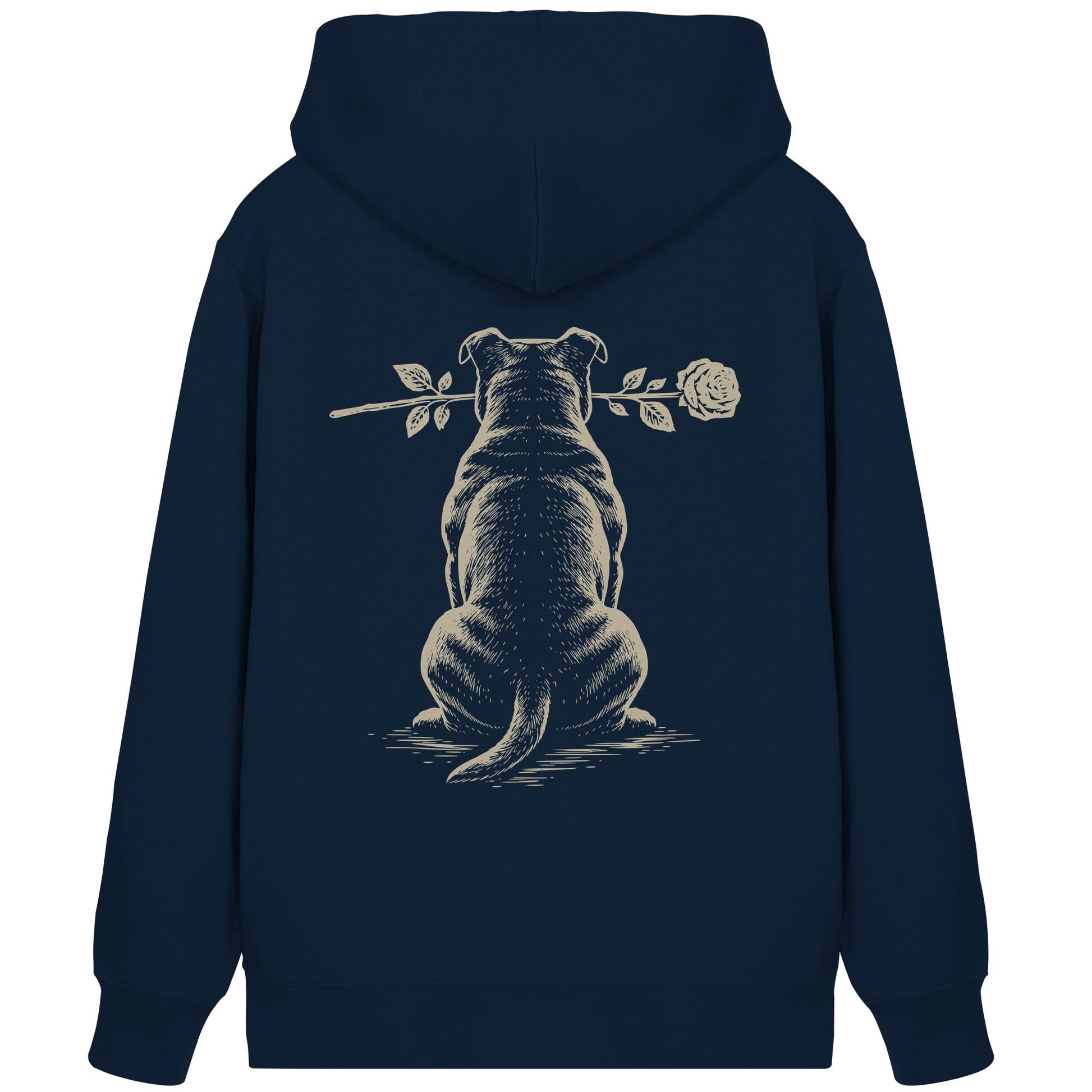 Silent Loyalty - Staffordshire Bullterrier - Organic Zipper