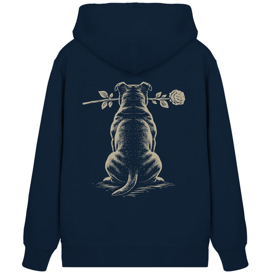 Silent Loyalty - Staffordshire Bullterrier - Organic Zipper