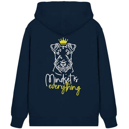 Airedale Terrier - Mindset is everything - Organic Zipper
