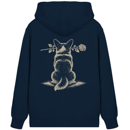 Silent Loyalty - Corgi - Organic Zipper