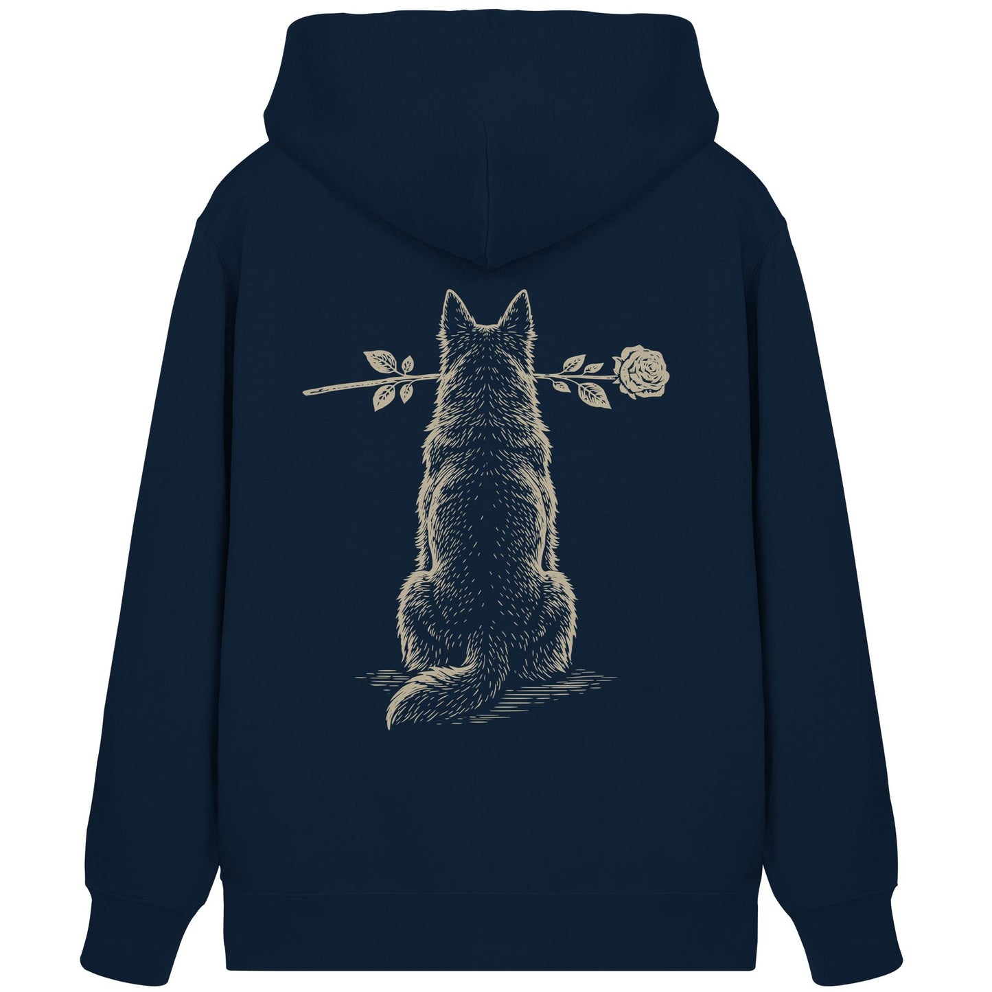 Silent Loyalty - Altdeutscher Schäferhund - Organic Zipper