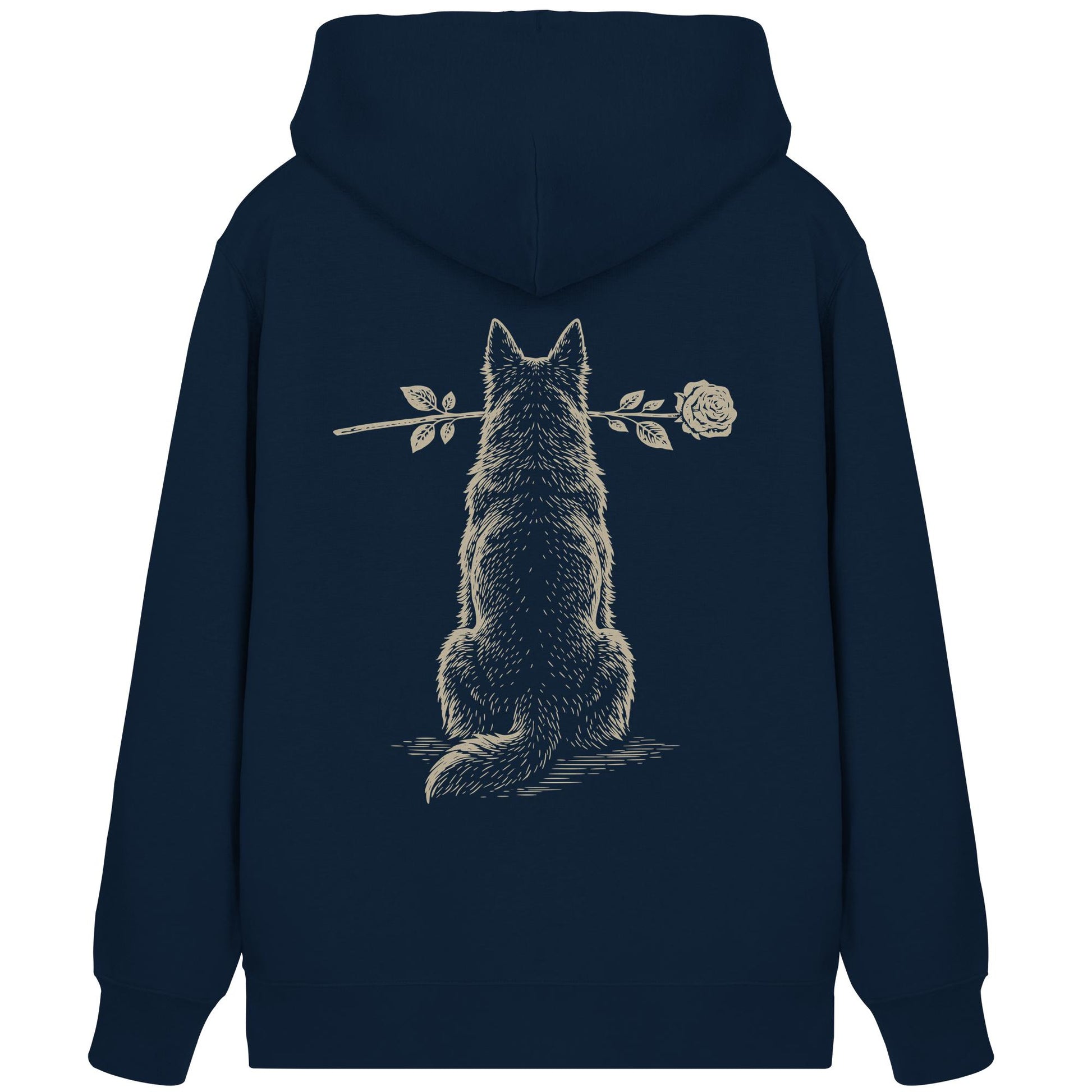 Silent Loyalty - Altdeutscher Schäferhund - Organic Zipper