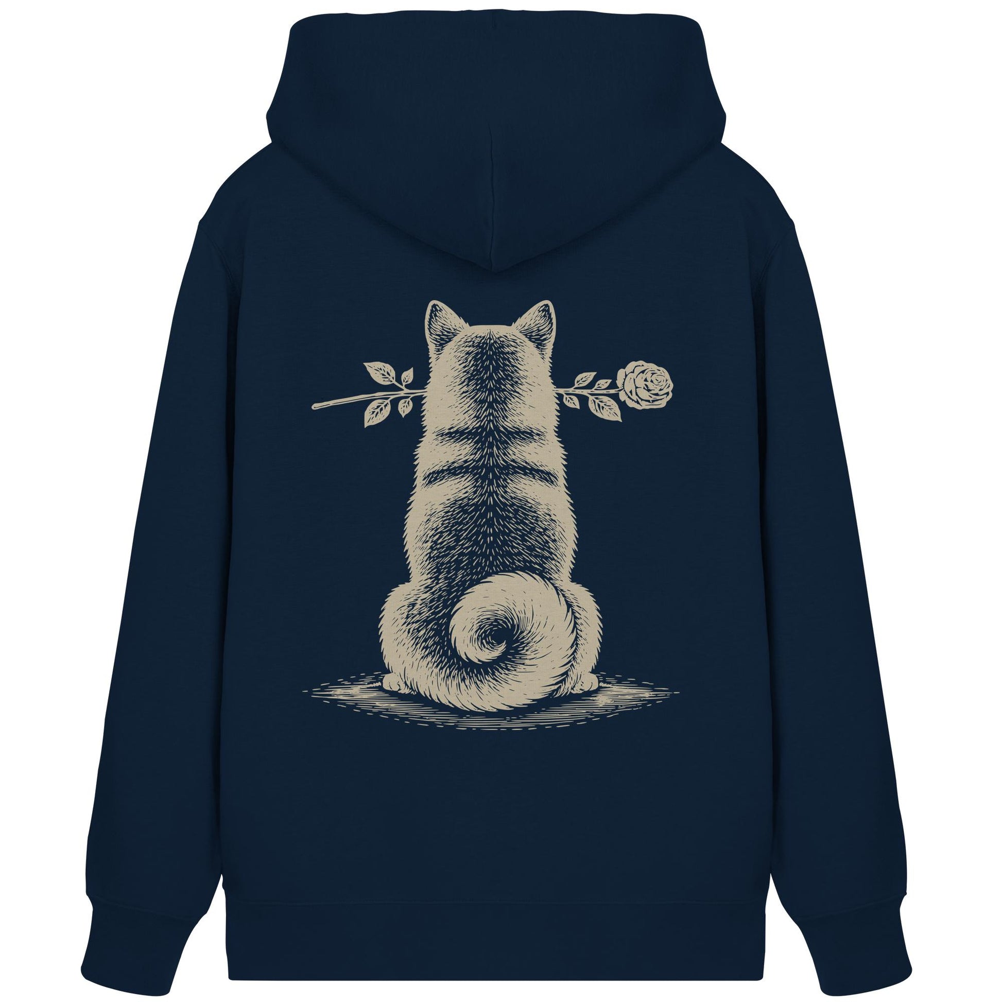 Silent Loyalty - Shiba Inu - Organic Zipper