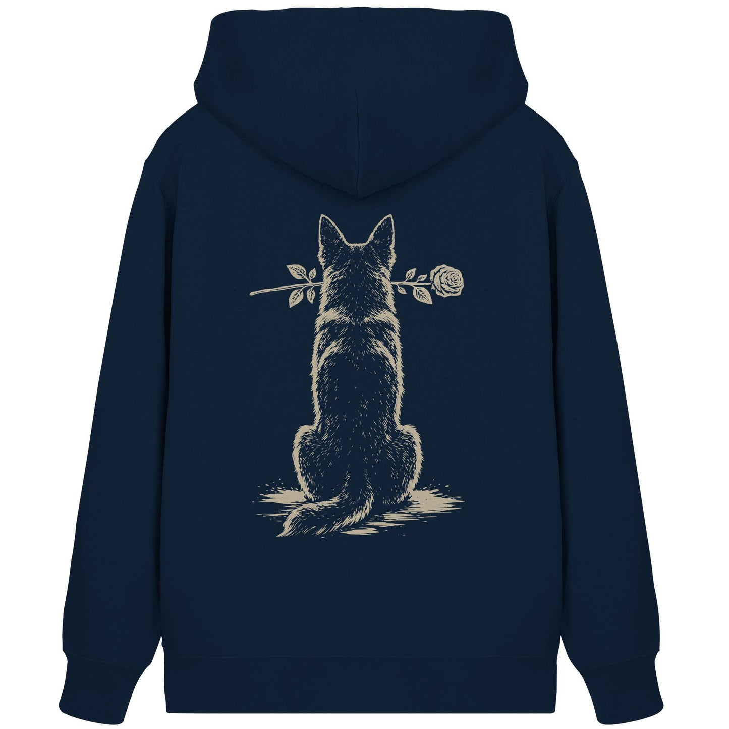 Silent Loyalty - Deutscher Schäferhund - Organic Zipper