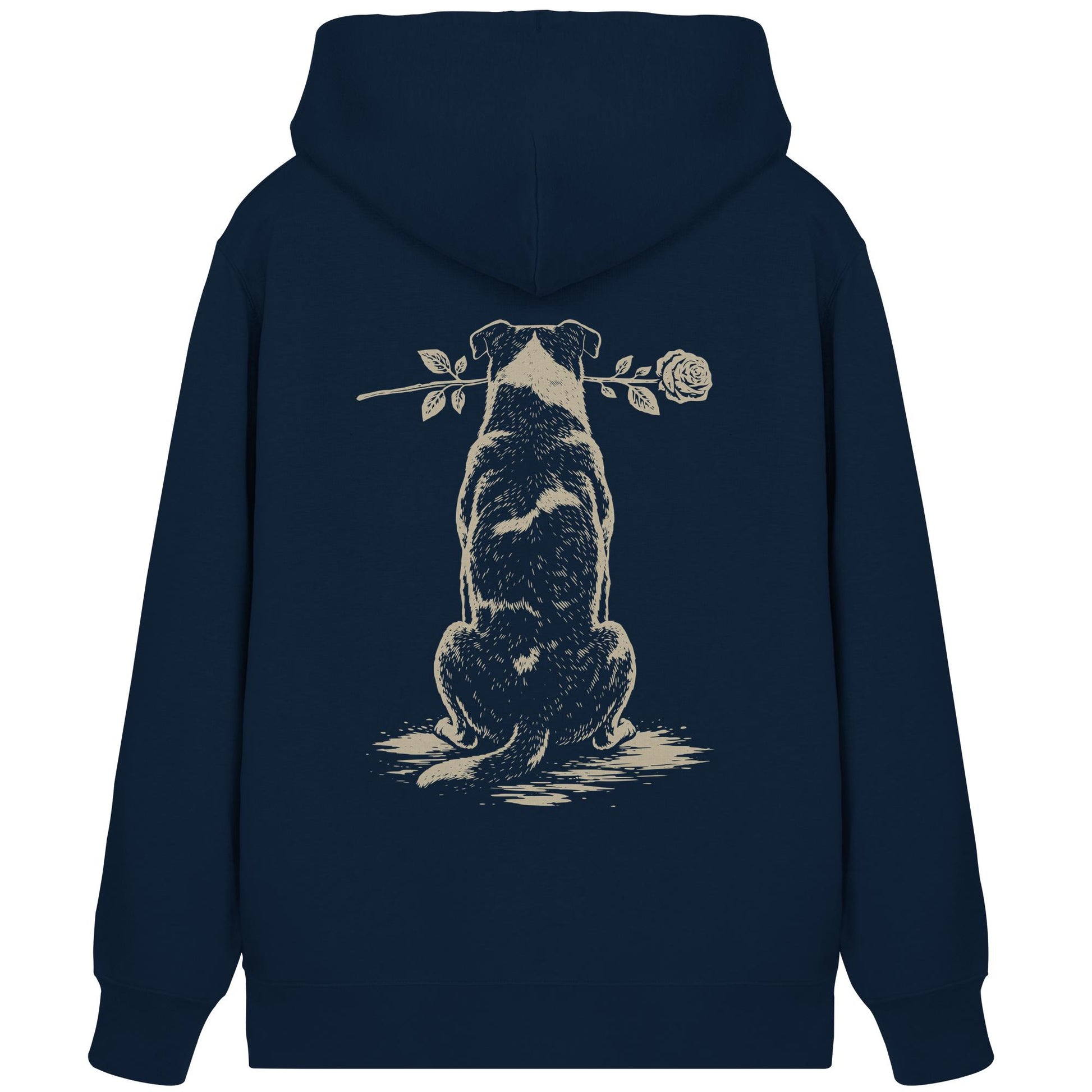 Silent Loyalty - American Staffordshire Terrier - Organic Zipper