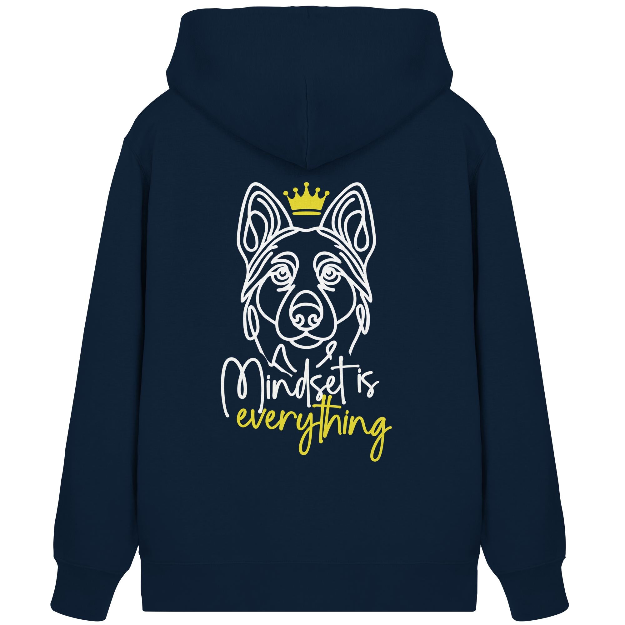 Deutscher Schäferhund - Mindset is everything - Organic Zipper
