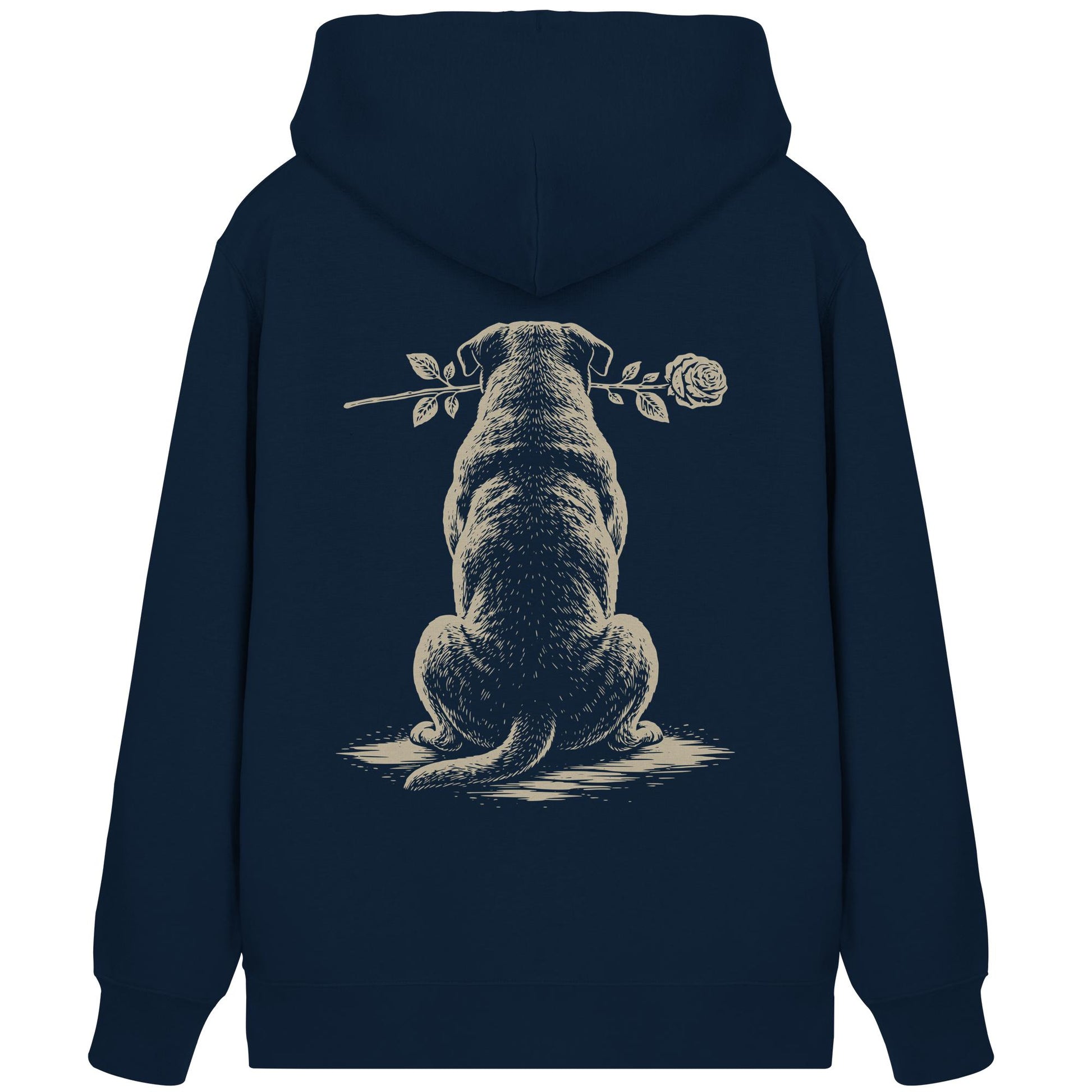 Silent Loyalty - Bordeauxdogge - Organic Zipper
