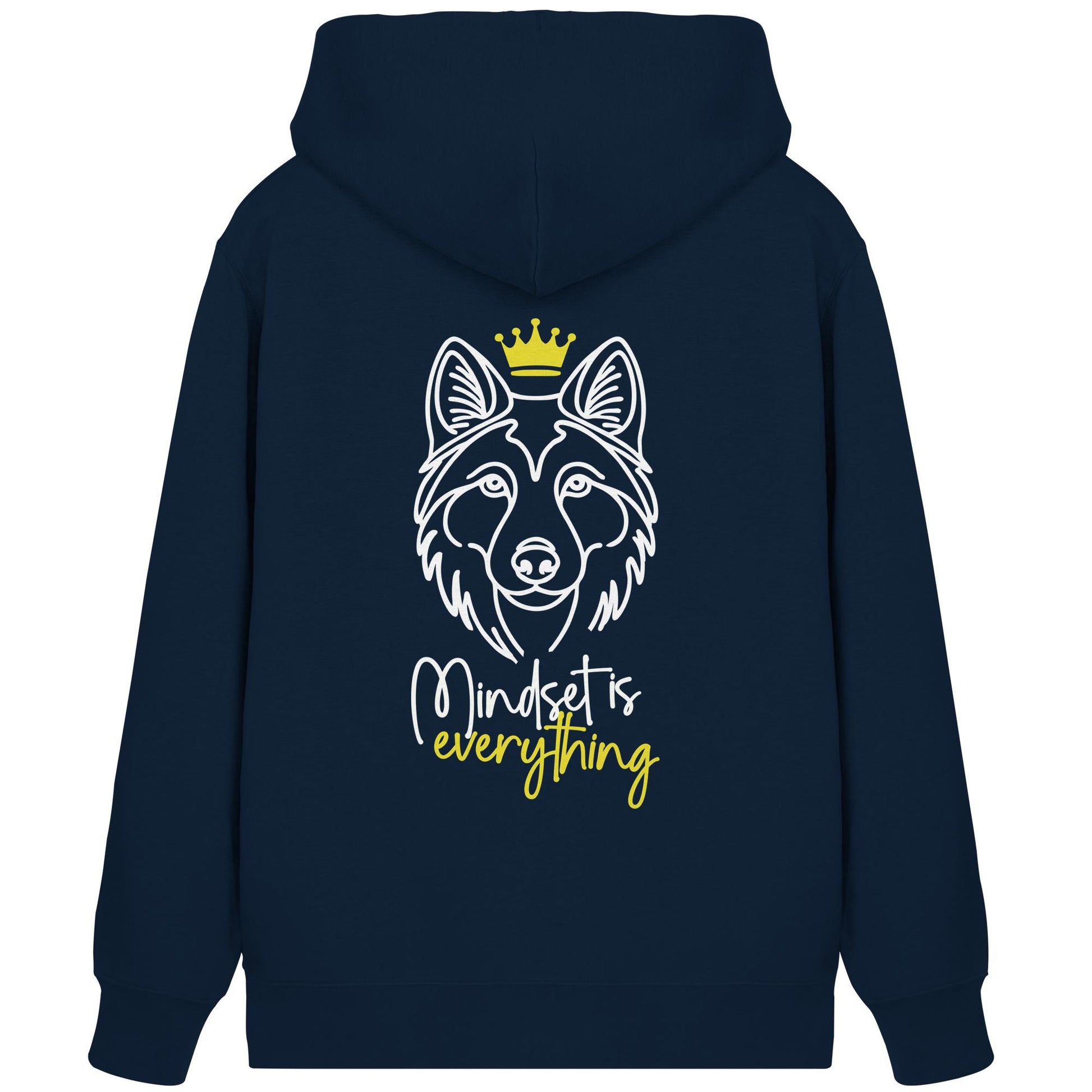 Wolfhund - Mindset is everything - Organic Zipper