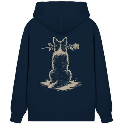 Silent Loyalty - Border Collie (Stehohren) - Organic Zipper