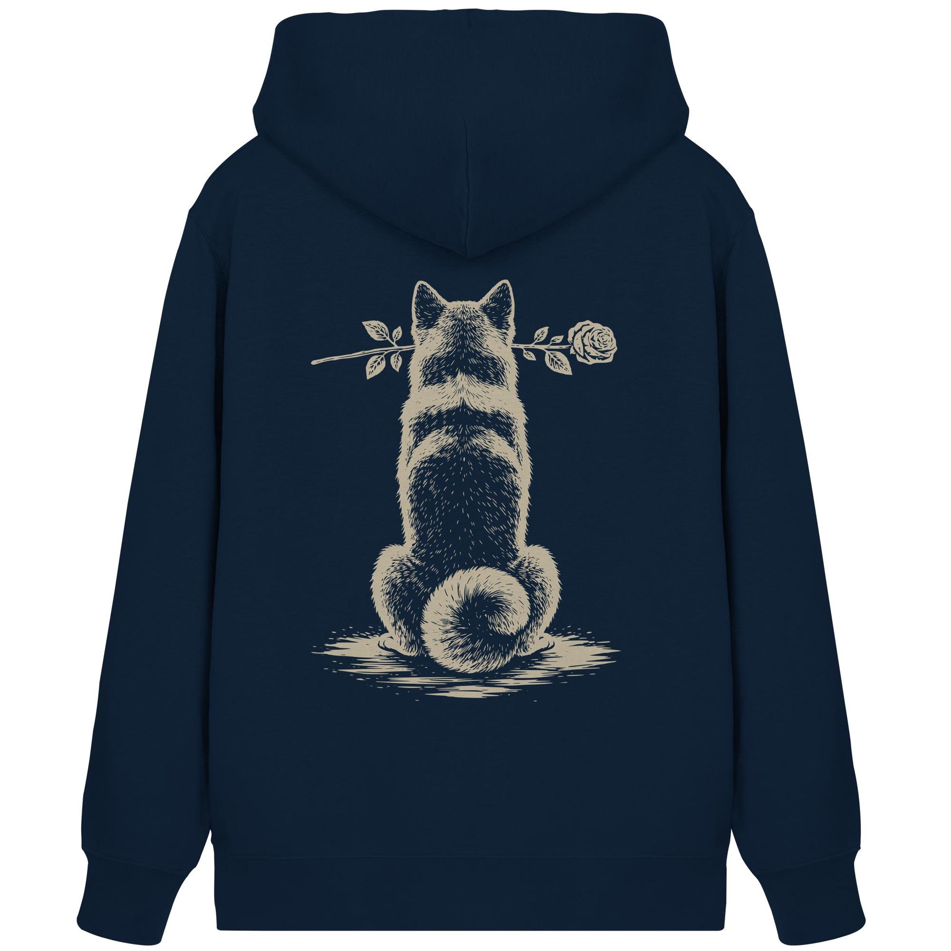 Silent Loyalty - Akita - Organic Zipper