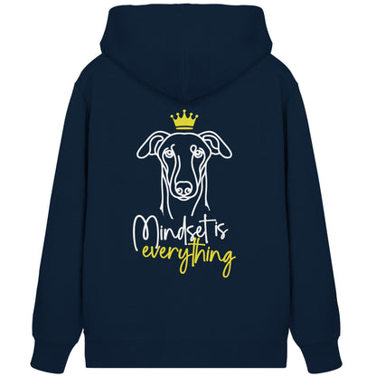 Greyhound - Mindset is everything - Organic Zipper