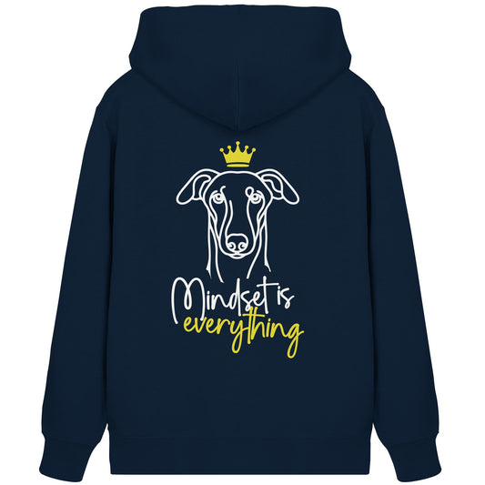 Greyhound - Mindset is everything - Organic Zipper