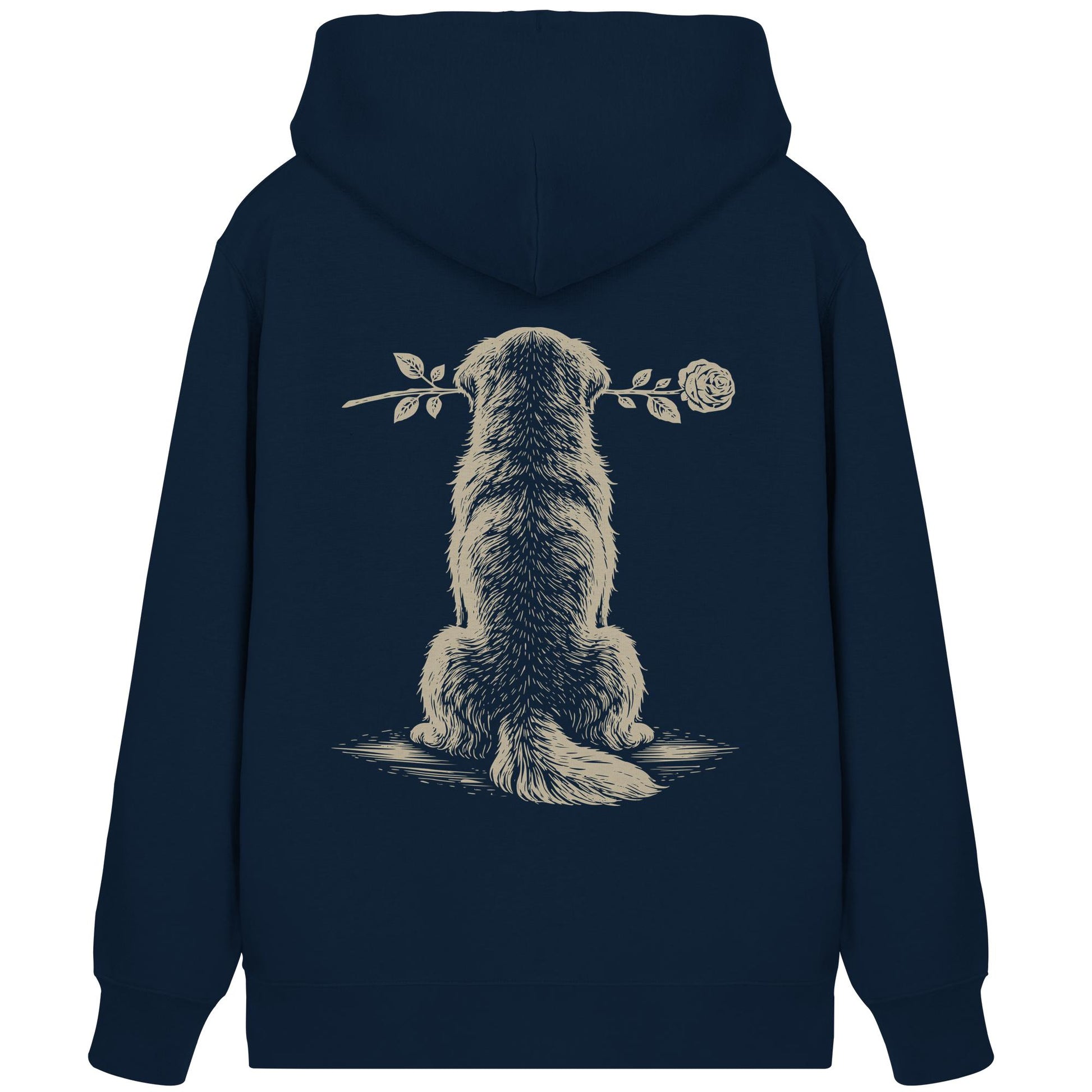 Silent Loyalty - Golden Retriever - Organic Zipper