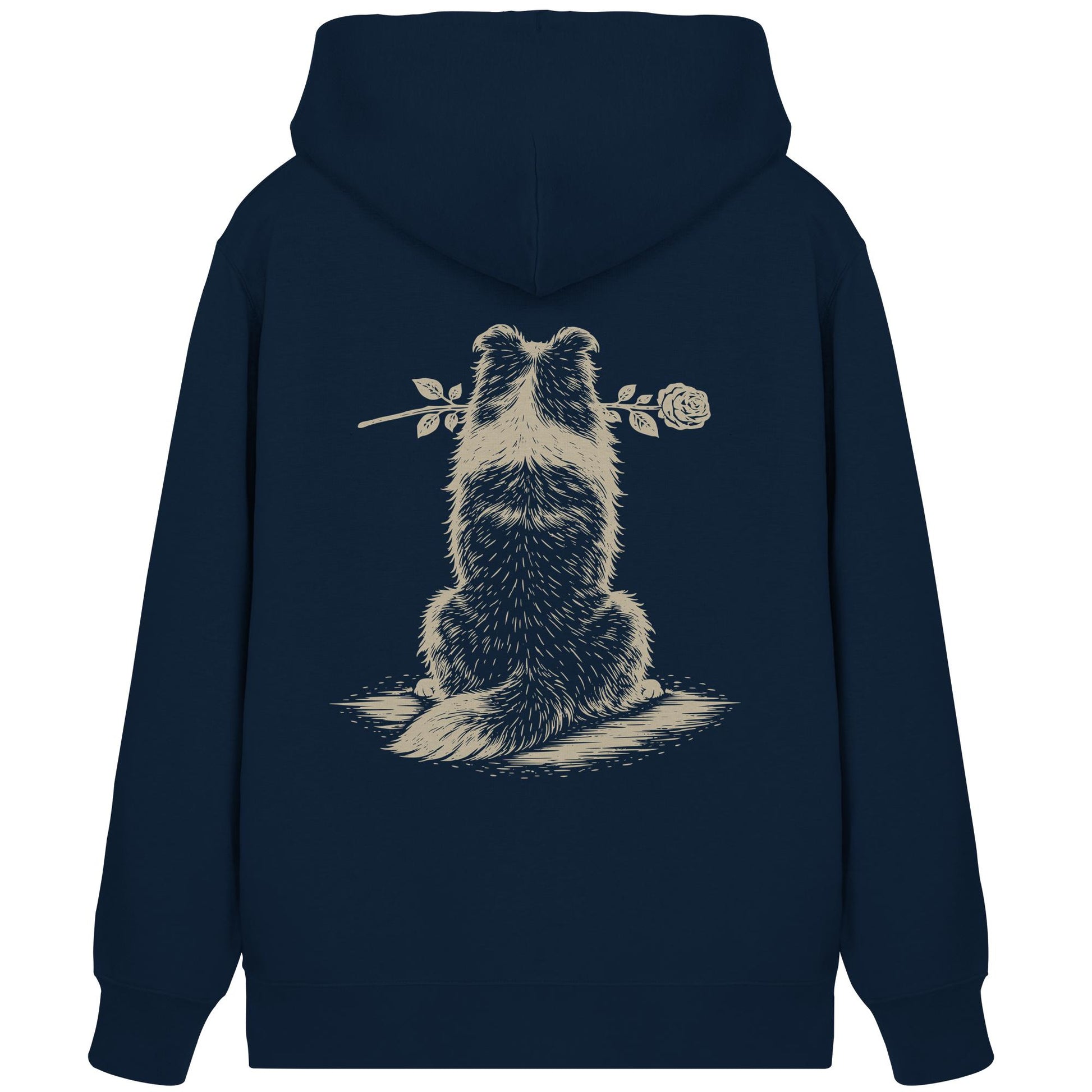 Silent Loyalty - Shetland Sheepdog - Organic Zipper