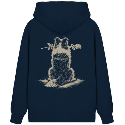 Silent Loyalty - Shetland Sheepdog - Organic Zipper