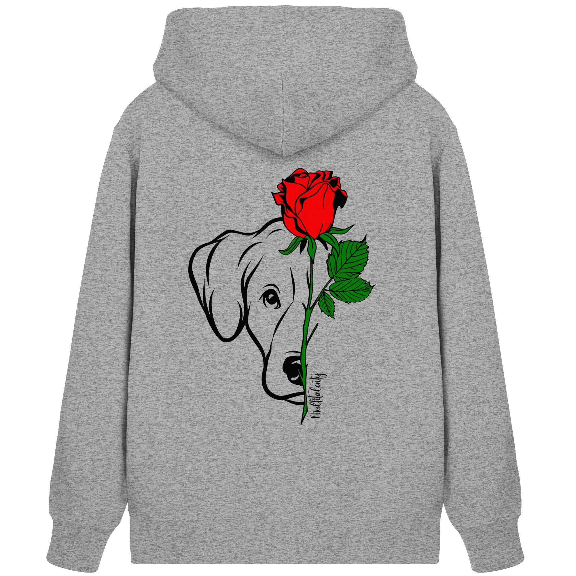 Tattoo Rose - Nova Scotia Duck Tolling Retriever - Organic Zipper